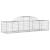 Coșuri gabion arcuite 11 buc, 200x50x40/60 cm, fier galvanizat GartenMobel Dekor