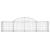 Coșuri gabion arcuite 11 buc, 200x50x40/60 cm, fier galvanizat GartenMobel Dekor