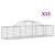 Coșuri gabion arcuite 15 buc, 200x50x40/60 cm, fier galvanizat GartenMobel Dekor