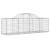 Coșuri gabion arcuite 7 buc, 200x50x60/80 cm, fier galvanizat GartenMobel Dekor
