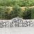 Coșuri gabion arcuite 9 buc, 200x50x60/80 cm, fier galvanizat GartenMobel Dekor