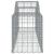 Coșuri gabion arcuite 13 buc, 200x50x60/80 cm, fier galvanizat GartenMobel Dekor