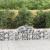 Coșuri gabion arcuite 13 buc, 200x50x60/80 cm, fier galvanizat GartenMobel Dekor