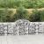 Coșuri gabion arcuite 11 buc, 200x50x80/100 cm, fier galvanizat GartenMobel Dekor
