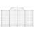 Coșuri gabion arcuite 3 buc, 200x50x100/120 cm fier galvanizat GartenMobel Dekor