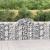 Coșuri gabion arcuite 9 buc, 200x50x100/120 cm, fier galvanizat GartenMobel Dekor