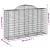 Coșuri gabion arcuite 3 buc, 200x50x120/140 cm, fier galvanizat GartenMobel Dekor