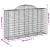 Coșuri gabion arcuite 9 buc, 200x50x120/140 cm, fier galvanizat GartenMobel Dekor