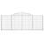 Coșuri gabion arcuite 13 buc, 300x30x100/120 cm fier galvanizat GartenMobel Dekor