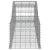 Coșuri gabion arcuite, 5 buc., 300x50x40/60 cm, fier galvanizat GartenMobel Dekor