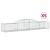 Coșuri gabion arcuite, 5 buc., 300x50x40/60 cm, fier galvanizat GartenMobel Dekor