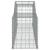 Coșuri gabion arcuite 9 buc, 300x50x60/80 cm, fier galvanizat GartenMobel Dekor