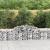 Coșuri gabion arcuite 9 buc, 300x50x60/80 cm, fier galvanizat GartenMobel Dekor