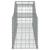 Coșuri gabion arcuite 13 buc, 300x50x60/80 cm, fier galvanizat GartenMobel Dekor