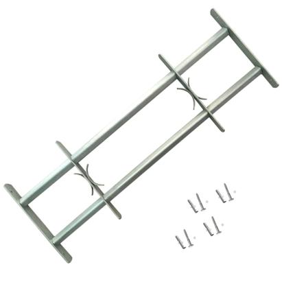 Grilaj de siguranță pentru ferestre cu 2 bare transversale 500-650 mm GartenMobel Dekor