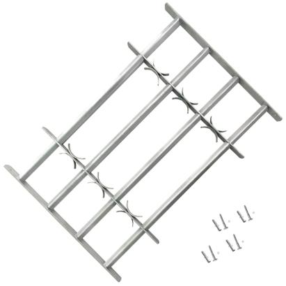 Grilaj de siguranță pentru ferestre cu 4 bare transversale 500-650 mm GartenMobel Dekor