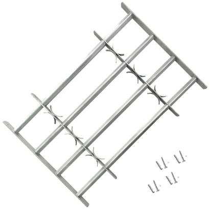 Grilaj de siguranță pentru ferestre cu 4 bare transversale 700-1050 mm GartenMobel Dekor