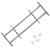 Grilaje de siguranță reglabile ferestre, 2 buc., 1000-1500 mm GartenMobel Dekor