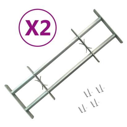 Grilaje de siguranță reglabile ferestre, 2 buc., 1000-1500 mm GartenMobel Dekor