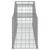 Coșuri gabion arcuite 17 buc, 300x50x60/80 cm, fier galvanizat GartenMobel Dekor