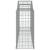 Coșuri gabion arcuite 9 buc, 300x50x100/120 cm, fier galvanizat GartenMobel Dekor