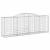 Coșuri gabion arcuite 11 buc, 300x50x100/120cm, fier galvanizat GartenMobel Dekor