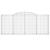 Coșuri gabion arcuite 3 buc. 300x50x120/140 cm, fier galvanizat GartenMobel Dekor