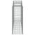 Coșuri gabion arcuite 3 buc. 300x50x120/140 cm, fier galvanizat GartenMobel Dekor