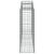 Coșuri gabion arcuite 17 buc, 300x50x140/160cm, fier galvanizat GartenMobel Dekor