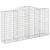 Coșuri gabion arcuite 5 buc, 300x50x160/180 cm, fier galvanizat GartenMobel Dekor