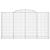 Coșuri gabion arcuite 7 buc, 300x50x160/180 cm, fier galvanizat GartenMobel Dekor