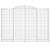 Coșuri gabion arcuite 5 buc. 300x50x200/220 cm, fier galvanizat GartenMobel Dekor