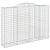 Coșuri gabion arcuite 5 buc. 300x50x200/220 cm, fier galvanizat GartenMobel Dekor