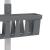 Raft suspendat pentru duș 30x15x(67-105) cm aluminiu GartenMobel Dekor