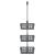 Raft suspendat pentru duș 30x15x(67-105) cm aluminiu GartenMobel Dekor