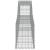 Coșuri gabion arcuite 9 buc, 400x30x40/60 cm, fier galvanizat GartenMobel Dekor