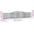 Coșuri gabion arcuite 15 buc, 400x30x60/80 cm, fier galvanizat GartenMobel Dekor