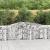 Coșuri gabion arcuite 9 buc, 400x30x100/120 cm fier galvanizat GartenMobel Dekor