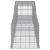 Coșuri gabion arcuite 3 buc, 400x50x40/60 cm, fier galvanizat GartenMobel Dekor