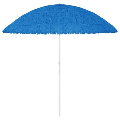 Umbrelă de plajă Hawaii, albastru, 300 cm GartenMobel Dekor