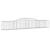 Coșuri gabion arcuite 5 buc, 400x50x60/80 cm, fier galvanizat GartenMobel Dekor