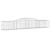 Coșuri gabion arcuite 25 buc, 400x50x60/80 cm, fier galvanizat GartenMobel Dekor