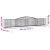 Coșuri gabion arcuite 25 buc, 400x50x60/80 cm, fier galvanizat GartenMobel Dekor