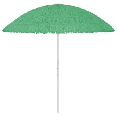 Umbrelă de plajă Hawaii, verde, 300 cm GartenMobel Dekor
