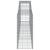 Coșuri gabion arcuite 3 buc, 400x50x100/120 cm fier galvanizat GartenMobel Dekor
