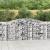 Coșuri gabion arcuite 7 buc, 400x50x100/120 cm fier galvanizat GartenMobel Dekor