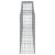 Coșuri gabion arcuite 15 buc, 400x50x120/140cm, fier galvanizat GartenMobel Dekor