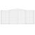 Coșuri gabion arcuite 5 buc. 400x50x160/180 cm, fier galvanizat GartenMobel Dekor