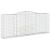 Coșuri gabion arcuite 5 buc. 400x50x160/180 cm, fier galvanizat GartenMobel Dekor