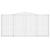 Coșuri gabion arcuite 3 buc, 400x50x180/200 cm, fier galvanizat GartenMobel Dekor